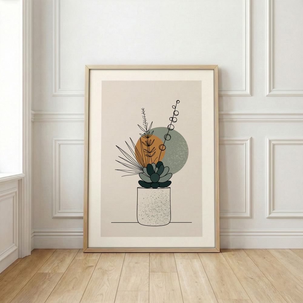 Mid-Century Modern Tablo
